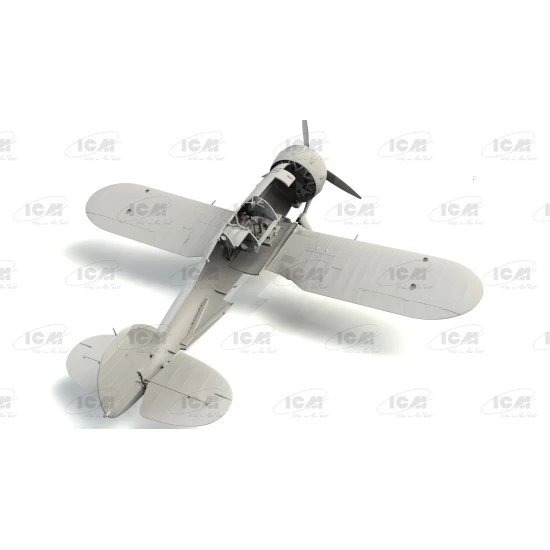 Icm 32045 1/32 Gloster Sea Gladiator Mk.ii With Royal Navy Pilots Plastic Model Kit
