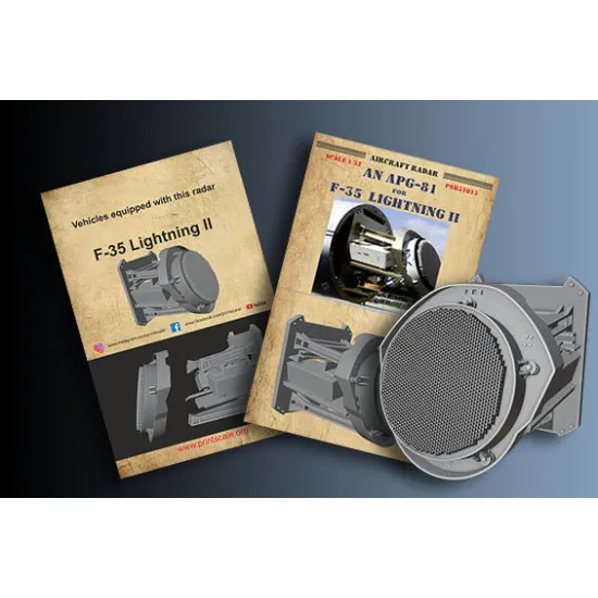 Print Scale 32-013 1/32 An Apg 81 Radar F 35 Aircraft Accessories