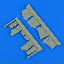 Quickboost Qb48889 1/48 Hawker Hunter Undercarriage Covers For Airfix