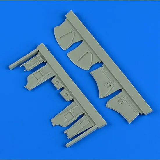 Quickboost Qb48889 1/48 Hawker Hunter Undercarriage Covers For Airfix