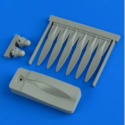 Quickboost Qb48896 1/48 Bristol Beaufighter Propellers W/ Tool For Revell