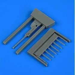 Quickboost Qb48962 1/48 Fokker G.i Gun Barrels And Machine Gun Accessories Kit