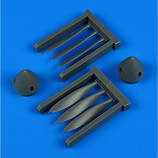 Quickboost Qb48963 1/48 Lockheed P-38 Lightning Propeller Accessories Kit