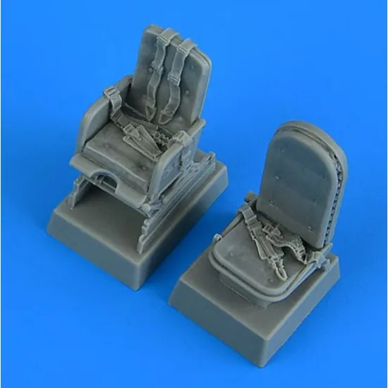 Quickboost Qb49025 1/48 Junkers Ju 52/3m Seats W/ Safety Belts Accessories Kit