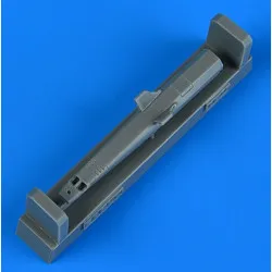 Quickboost Qb49035 1/48 Mikoyan-gurevich Mig-21mf Fishbed Gun Pod Early Version For Trumpeter