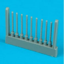 Quickboost Qb72034 1/72 Martin B-26c Marauder Gun Barrels For Airfix