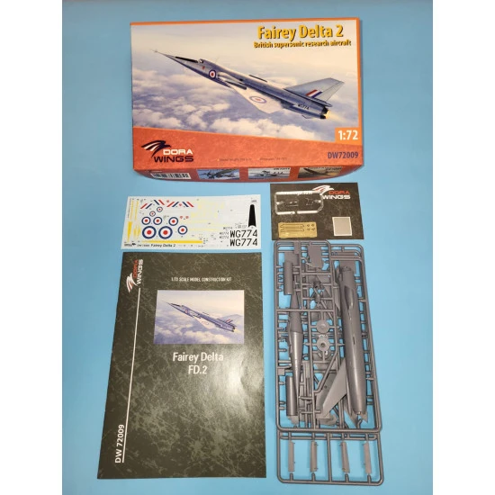 Dora Wings 72009 1/72 Fairey Delta 2 British Supersonic Research Aircraft