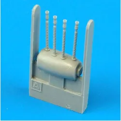 Quickboost Qb72082 1/72 Northrop P-61a Black Widow Gun Barrels For Dragon