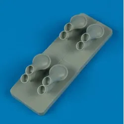 Quickboost Qb72278 1/72 Nakajima G8n1 Renzan Exhaust Hasegawa Accessories Kit