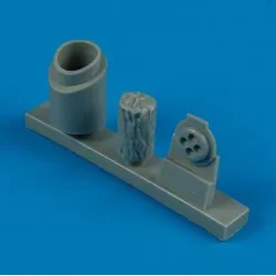 Quickboost Qb72286 1/72 Douglas Sbd Dauntless Life Raft Container For Hasegawa