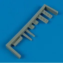 Quickboost Qb72298 1/72 Curtiss P-40 Warhawk Undercarriage Covers For Academy