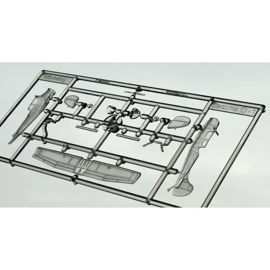 Miniwing 307 1/144 Cessna O-1e Bird Dog 19 Tass, Lai Khe, 1966 Usaf Aircraft
