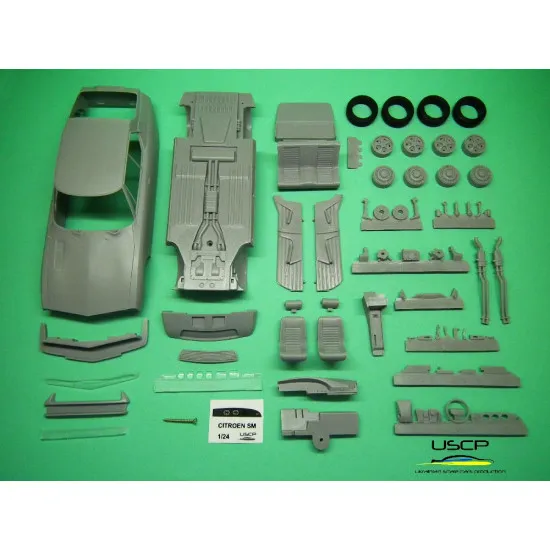 Uscp 24k001 1/24 Citroen Sm Scale Car Model Resin Model Kit