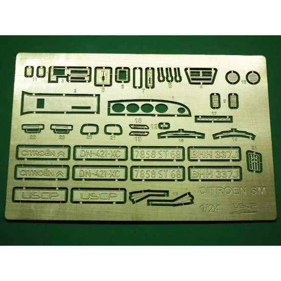 Uscp 24k001 1/24 Citroen Sm Scale Car Model Resin Model Kit