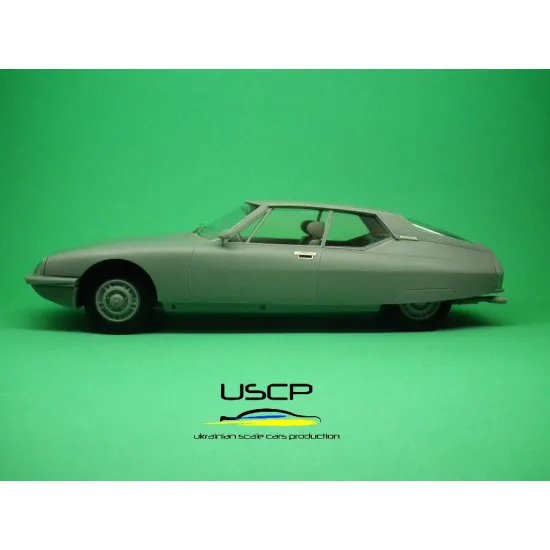 Uscp 24k002 1/24 Citroen Sm Gendarmerie Scale Car Model Resin Model Kit