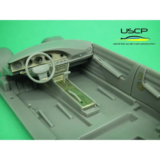 Uscp 24k002 1/24 Citroen Sm Gendarmerie Scale Car Model Resin Model Kit