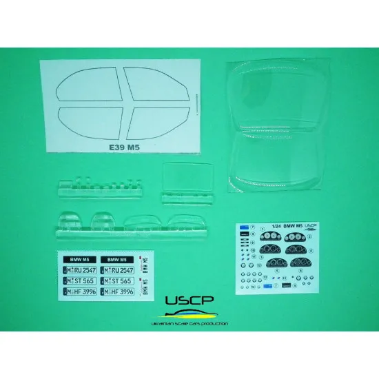 Uscp 24k004 1/24 Bmw M5 E39 Scale Car Model Resin Model Kit