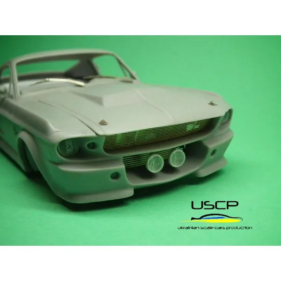 Uscp 24t009 1/24 Shelby Gt500 Custom Resin Kit Upgrade Accessories