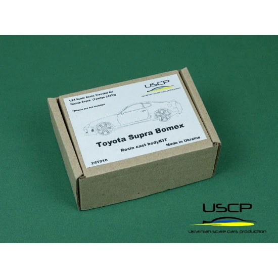 Uscp 24t010 1/24 Toyota Supra Bomex Bodykit Resin Kit Upgrade Accessories