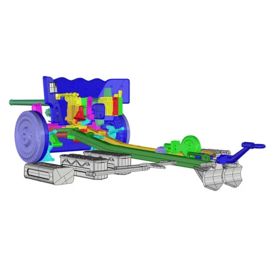 Ace 72562 1/72 Us M1 57mm At Gun On M2 Carriage Plastic Model Kit