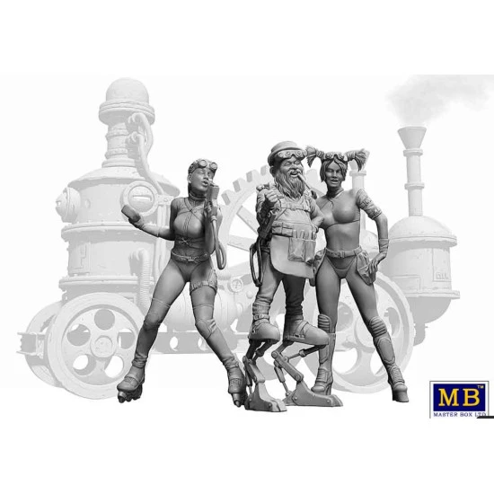 Master Box 24081 1/24 At The Edge Of The Universe. Strange Companys Adventures. Episode 4. We Beat Them