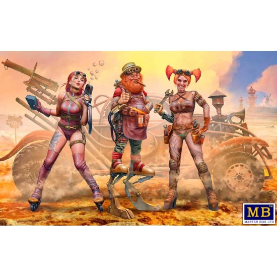 Master Box 24081 1/24 At The Edge Of The Universe. Strange Companys Adventures. Episode 4. We Beat Them