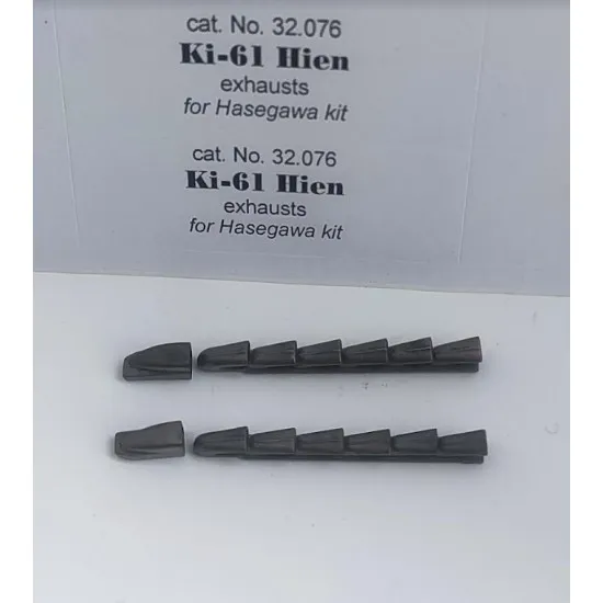 Rexx 32076 1/32 Exhaust For Ki 61 Hien For Hasegawa Kit