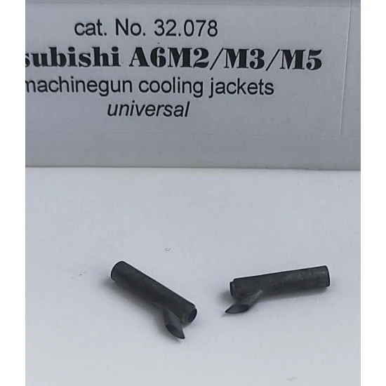 Rexx 32078 1/32 Exhaust For A6m2 M3 M5 Zero Machinegun Jackets For Universal Models