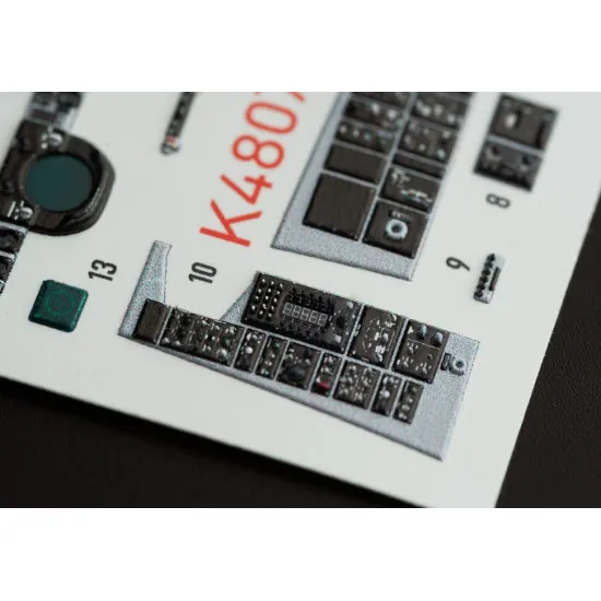 Kelik K48074 1/48 F14a Tomcat Interior 3d Decals For Italeri Kit Kelik K48074 1/48 F14a Tomcat Interior 3d Decals For Italeri Kit