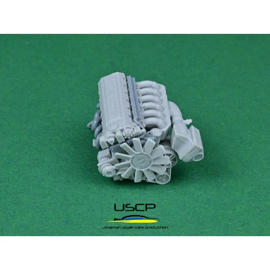 Uscp 24t013 1/24 Bmw M3 S50b32 Engine E36 Engine Bay Super Detail Set Resin Kit