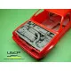 Uscp 24t016 1/24 Lancia Delta Integrale Hf Engine Set Resin Kit