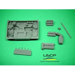 Uscp 24t021 1/24 Lancia Delta Integrale Hf Rally Engine Set Resin Kit