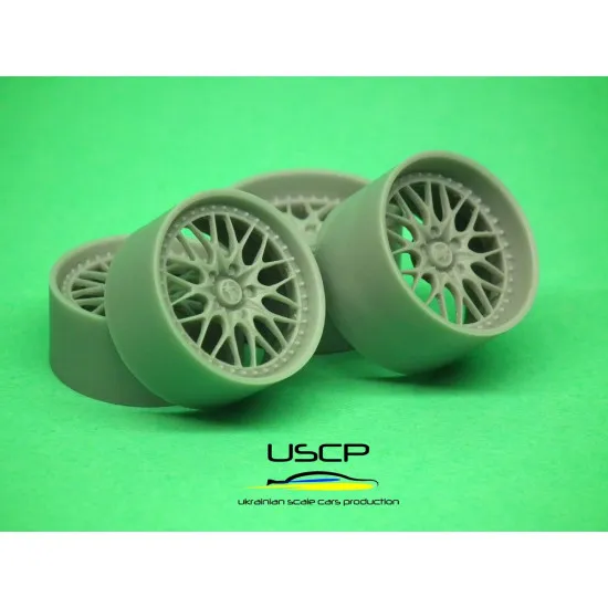 Uscp 24t022 1/24 Nissan Skyline Gtr R33 Fandf Wheels And Decal Resin Kit