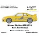 Uscp 24t022 1/24 Nissan Skyline Gtr R33 Fandf Wheels And Decal Resin Kit
