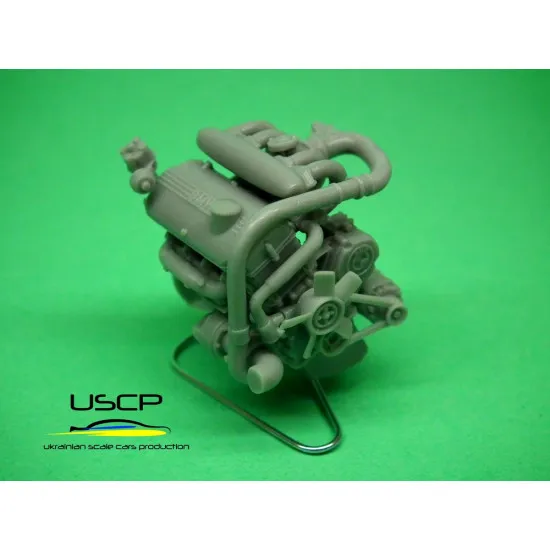 Uscp 24t023 1/24 Bmw 2002 Turbo Engine Bay Super Detail Set Resin Kit