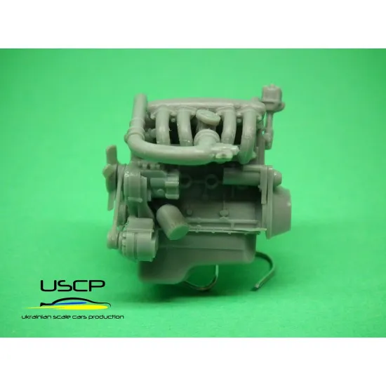 Uscp 24t023 1/24 Bmw 2002 Turbo Engine Bay Super Detail Set Resin Kit