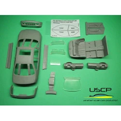 Uscp 24t025 1/24 Bmw 2002ti Engine Bay Super Detail Set Resin Kit