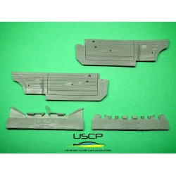 Uscp 24t030 1/24 BMW Door Panels Late Type Resin Kit Upgrade Accessories
