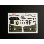 Kelik K72061 1/72 3d Decals For Pby-5a Catalina Interior Academy