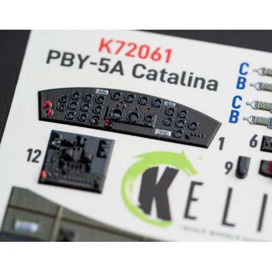 Kelik K72061 1/72 3d Decals For Pby-5a Catalina Interior Academy