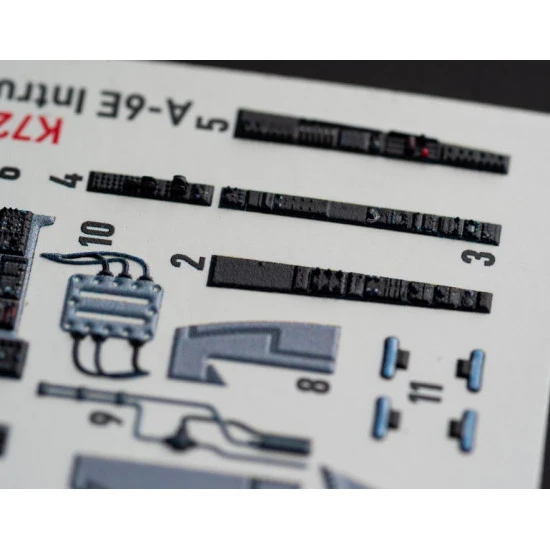 Kelik K72067 1/72 A6e Intruder Interior 3d Decals For Italeri Kit