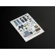 Kelik K72071 1/72 F15j Eagle Interior 3d Decals For Platz Kit