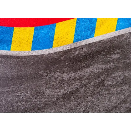 Kelik Ks24003 1/24 Asphalt Road 24 Hours Of Le Mans Turn Baseacrylic 3mm 180.357mm For Any Model, Adapted For Box Master Tools 09815