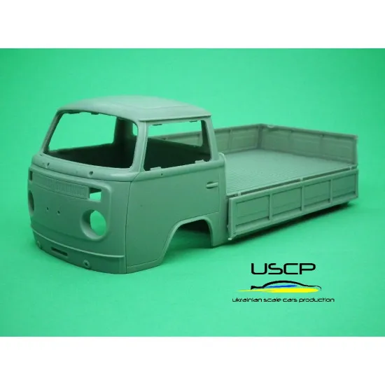Uscp 24t049 1/24 Vw T2 Pick-up Resin Kit Upgrade Kit