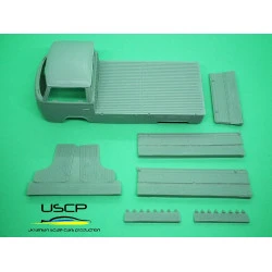 Uscp 24t049 1/24 Vw T2 Pick-up Resin Kit Upgrade Kit