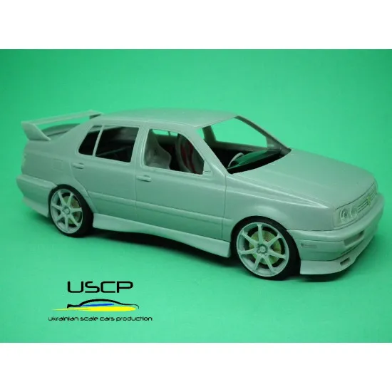 Uscp 24t050 1/24 Vw Jetta F/F Resin Kit Upgrade Accessories Kit
