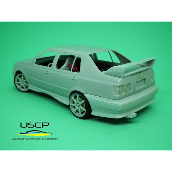 Uscp 24t050 1/24 Vw Jetta F/F Resin Kit Upgrade Accessories Kit
