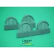 Uscp 24t052 1/24 Mini Mpi Late Type Wheel Arches Resin Kit Upgrade Accessories