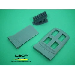 Uscp 24t053 1/24 Mini Ragtop Sunroof Resin Kit Upgrade Accessories