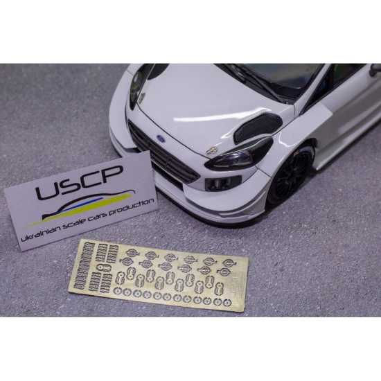 Uscp 24a020 1/24 Bonnet Pins Photo-etched Set Upgrade Accessories Kit